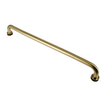 Top -Hardware Edelstahl 304 Grad 24 """" Zoll Duschglasetr einzelner Seiten runde Formhandtuchhalle fr 1/4 ~ 3/4 """" Dicke Glas (SSTS24) (Satingol