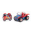 Jada Jada Spider-Man Buggy RC with Non-Removable Spider-Man Figure - 7", Turbo Button, Full-Function Remote Control, Ages 6+, Red/Blue 1
