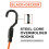 Black + Decker Black + Decker BDX1012 Black / Orange 48 """" Sangle de cordon  punge plat 2 pack 3