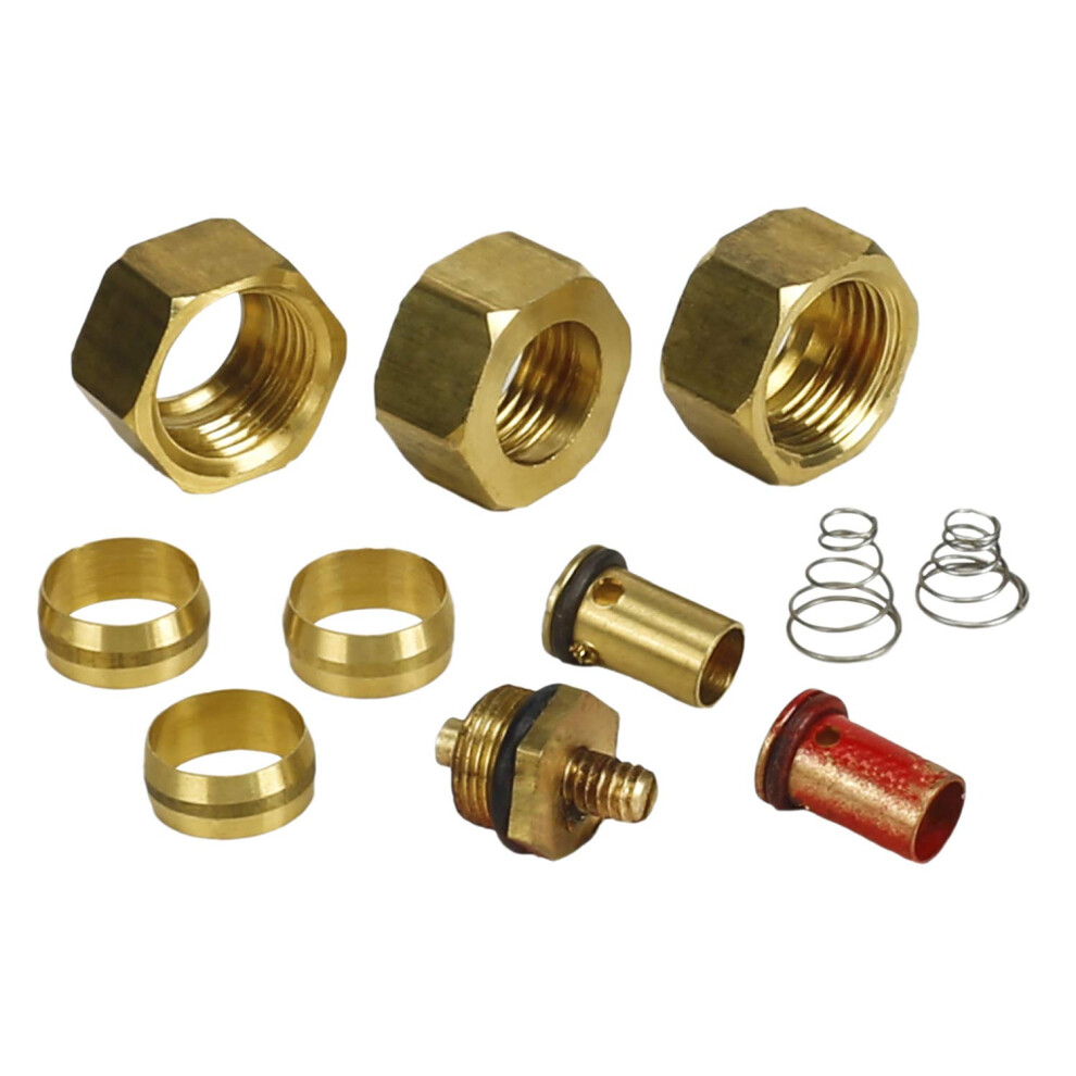 Midline Valve S1296 Anti-Sweat Toilet Tank Valve Repair Kit 1/2 In. Swt Connections; Brass 804595108628