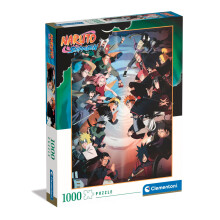Clementoni 39834 Shippuden Shippuden-1000 puzzle puzzle divertimento verticale per adulti manga anime realizzati in italia naruto 1000 pezzi
