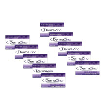 DermaZinc Therapy Soap Zinc Soap for Skin Skin Disorder Relief for Psoriasis Dermatitis Eczema and Other Condition Symptoms (Pack of 10)