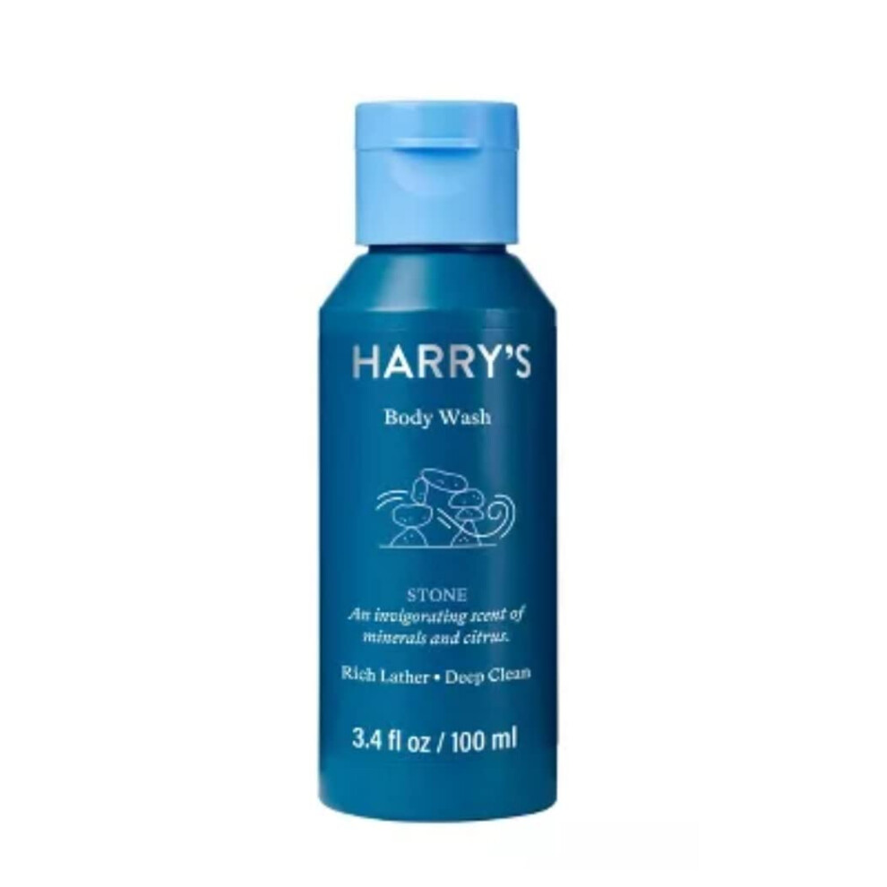 Photos - Shower Gel Navajo Manufacturing HARRY'S STONE BODY WASH 3.4Z 30591