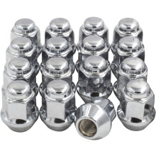 Piese de accesorii pentru ro?i Set de 16 crom 3/8 ATV Lug Nuts 17mm Hex Cone Scaun - se potrive?te Polaris Ranger 400 Ranger 500 Ranger 570 Range