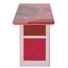 Juvia's Place Blushed Duo Blush Volume3  zweifarbig pigmentiertes, aufbaubares, gepresstes Mineralpulver  rosige, natrliche Wangen, mattes, frisch