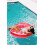 Coconut Float: Pink Grapefruit Glitter - 42"""" Pool Float Ring Inflatable Anti-Leak Durable Party Water Accessory 3