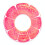 Coconut Float: Pink Grapefruit Glitter - 42"""" Pool Float Ring Inflatable Anti-Leak Durable Party Water Accessory 1