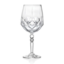 Gobelet de Barski - Verre a vin rouge - Cocktail - Verre d'eau - Souces a tige - Ensemble de 6 gobelets - Crystal comme verre - 24 oz. Magnifique