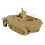 BMC CTS WW2 Duitse Hanomag Halftrack - 5 stuks Tan Plastic Legermannen 3