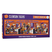 YouTheFan NCAA Clemson Tigers Game Day in The Dog House 1000-teiliges Puzzle