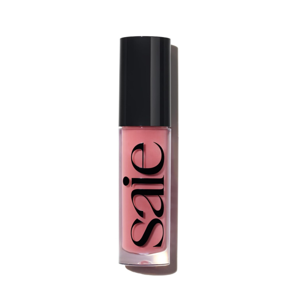 Saie Glossybounce High-Shine Hydrating Lip Gloss Oil - Sheer Tinted Lip Oil with Hyaluronic Acid + Jojoba Oil for Long-Lasting Moisture - Play (.-image-OPC-PHRFQS8-NEW