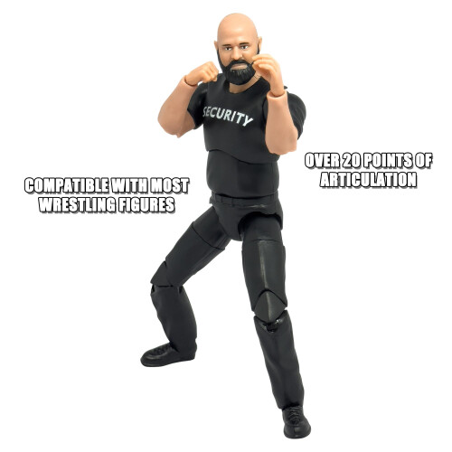 Ultimate Security Guard avec articulation de luxe pour les figurines de lutte 2
