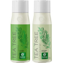 Tea Tree Clarifying Shampoo en Conditioner Set - Sulfaatvrije Formule voor Vettig Haar en Hoofdhuidverzorging