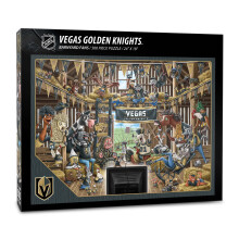 YouTheFan NHL Vegas Golden Knights Barnyard Fans 500-teiliges Puzzle