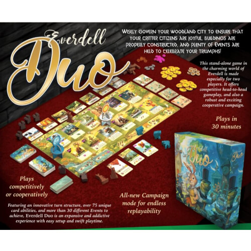 Everdell Duo | Deskov hra Everdell pro 2 hrce 1
