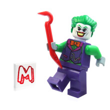 LEGO Super Heroes DC Batman minifiguur - Joker (in oranje vlinderdas) met koevoet 76119