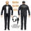 Ultimate Classic Booter Commentator con Deluxe Articulation for Wrestling Action Figures 2