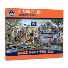 Youthefan NCAA Auburn Tigers Day la Zoo 500pc Puzzle