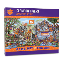 YouTheFan NCAA Clemson Tigers Game Day at The Zoo 500-teiliges Puzzle