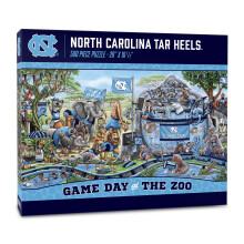 Youthefan NCAA Carolina de Nord Tar Heels Day la Zoo 500pc Puzzle