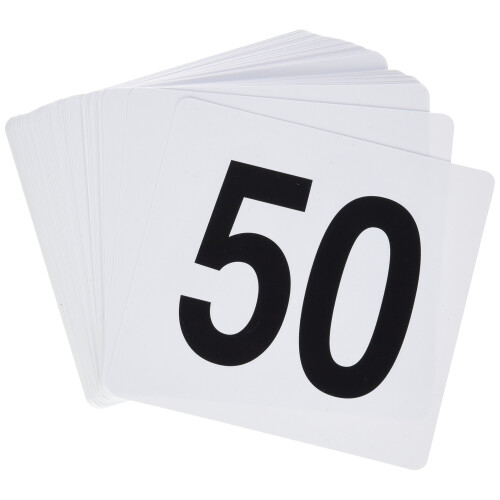 Winco 1-50 Plastov csla stolu Bl Cern