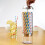 Winco Column Straw Dispenser TableTopDispensers Medium Stainless Steel Clear 3