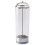 Winco Column Straw Dispenser TableTopDispensers Medium Stainless Steel Clear 1