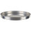 Winco 14"""" x 1.5"""" Aluminum Pizza Pan Silver 1