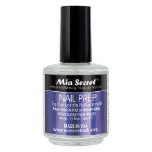 Mia Secret Déshydratant d'Ongles Naturels sans Acide, 15ml - Améliore l'Adhésion pour Poudres Acryliques et Vernis à Ongles en Gel