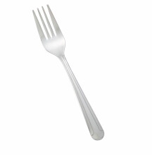 Conjunto de garfo para salada Winco Dominion de 12 peas 18-0 em ao inoxidvel prata