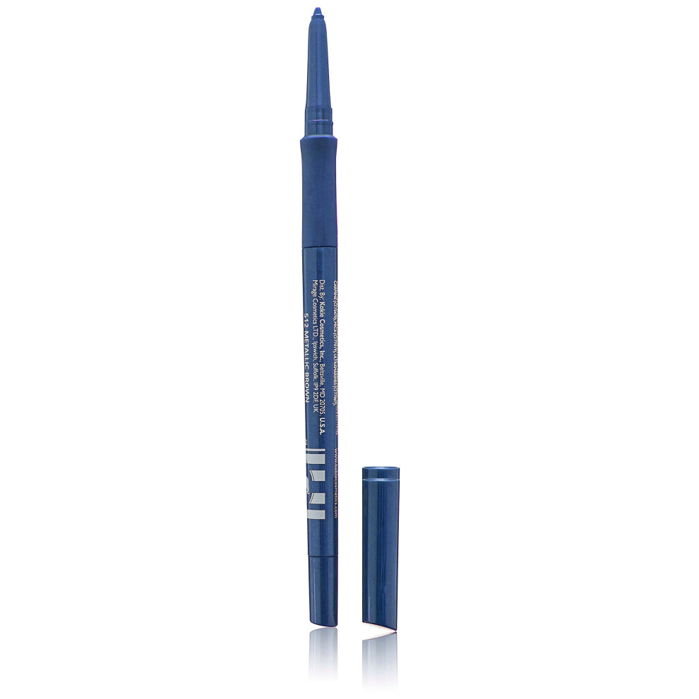 Kokie Blue Cosmetics Retractable Kohl Eyeliner Metallic 0.012 Ounce
