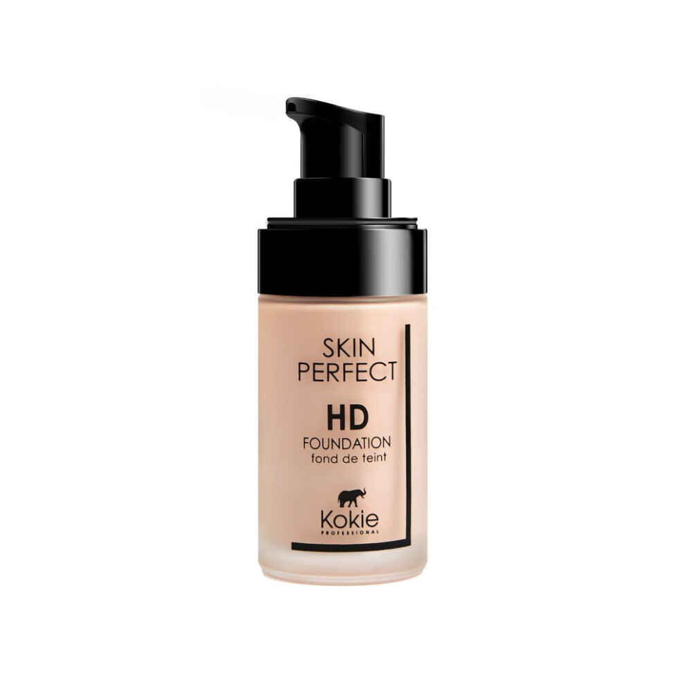 Kokie Cosmetics Hd Foundation, 10C, 1.01 Fluid Ounce