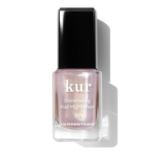 Londontown Shimmer Nail Highlighter - Tratament cu unghii iridecent multidimensionale finisaj cu unghii vegane Cruzime fara stralucire auriu moal