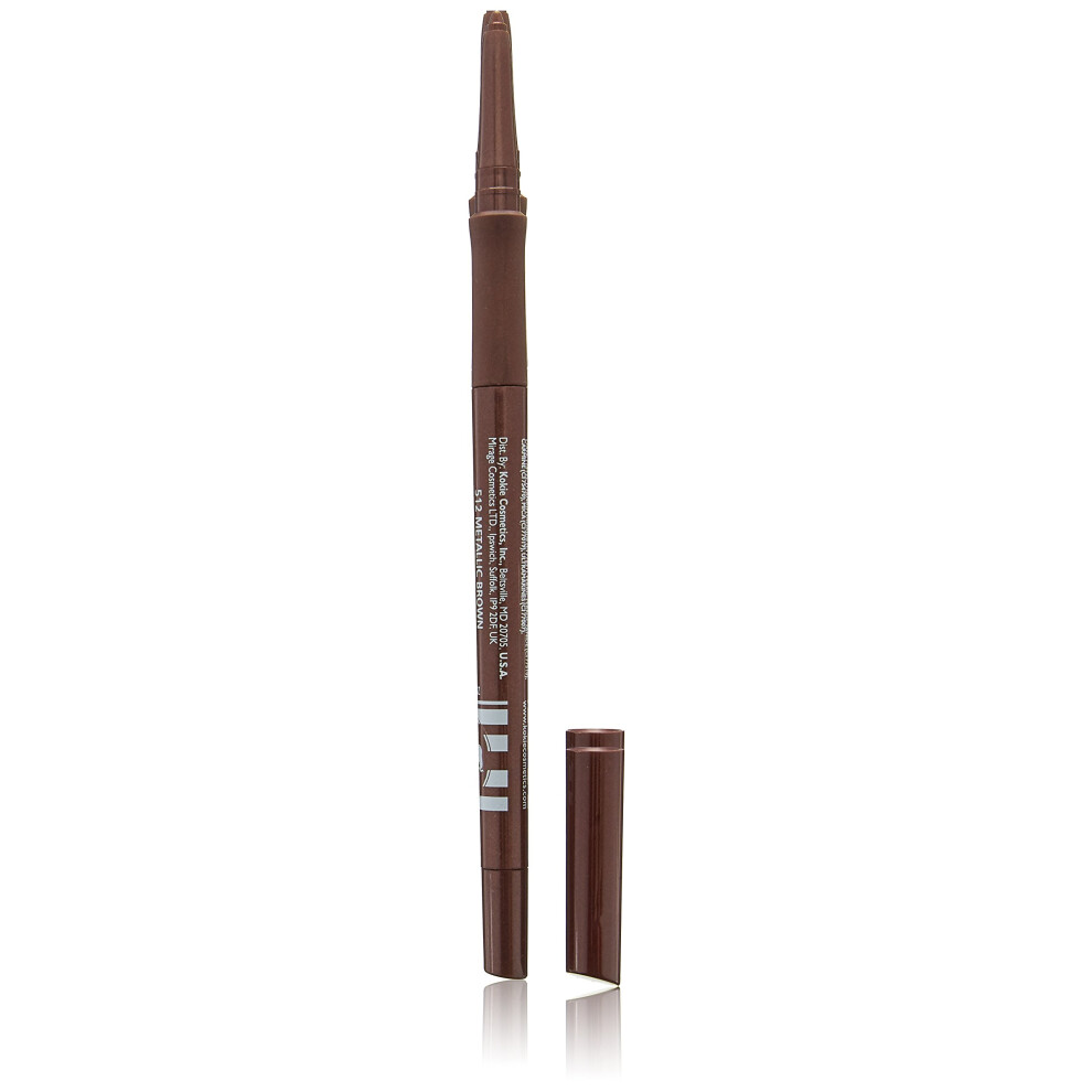 Kokie Brown Cosmetics Retractable Kohl Eyeliner Metallic 0.012 Ounce