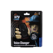 Thames & Kosmos Spy Labs Inc: Voice Changer stemvervormend apparaat voor jonge onderzoekers | Distortion Slider biedt talloze verschillende berei