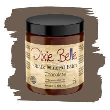 Dixie Belle Paint Company Chalk Finish Furniture Paint | Choklad (8 oz) | Matte Creamy Brown Chic Chalk Mineral Paint | DIY mbler frg