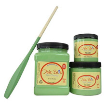 Dixie Belle Paint Company Chalk Finish -huonekalumaali | Kudzu (8 unssia) | Matte Natural Green Chic Chalk Mineraalimaali | DIY huonekalumaali
