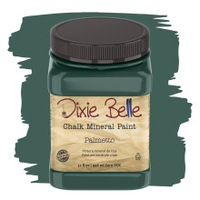 Dixie Belle Paint Paint Company Finish Finish Furniture Paint | Palmetto (32oz) | Vernice minerale di gesso verde chic ricca di opachi | Vernice per
