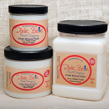 Dixie Belle Paint Company | Flat Clear Coat (32oz) | Soft Matte Finish Polyacrylic Topcoat | Chalk-Friendly Furniture Paint Finish
