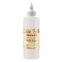 Dixie Belle Voodoo Gel Stain | White Magic (8oz) | White Water-Based Stain for Wood Projects | DIY Wood Stain for Projects | Wood Grain Enhancer