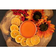 Dixie Belle Paint Company Chalk Finish Furniture Paint | Florida Orange (4oz) | Matte Bright Orange Chic Chalk Mineral Paint | DIY mbler frg