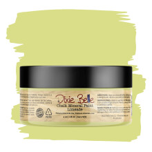 Dixie Belle Paint Company Chalk Finish Furniture Paint | LIMEADE (4oz) | Matte Zesty Light Green Chic Chalk Mineral Paint | DIY mbler frg