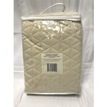 Coperta trapuntata in microfibra di terapeuta per tavoli da massaggio 60 """" x 90 """" (naturale (marrone chiaro))
