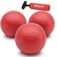 Palline di ricambio da 6 pollici Gosports per Little Tikes Gosports Tot Shot e altri cerchi da basket per bambini - Soft 3 Pack Basketball con pompa