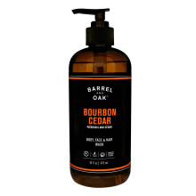 Barrel and Oak All-In-One-Krperwaschmittel fr Mnner, Duschseife fr Haare, Gesicht und Krper, erfrischender und ausgewogener Reiniger, Duft auf