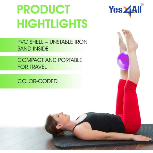 Yes4All Ballons Tonnants Doux 2lb Paire 2