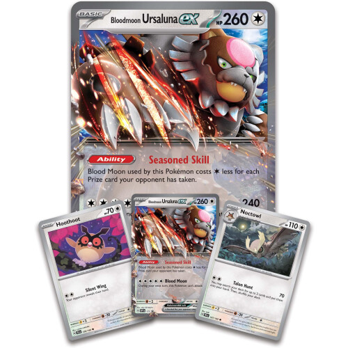 Pokémon Pok? Mon TCG: Blutmoon Ursaluna Ex Box 1