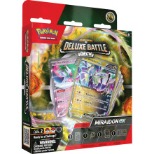 Pokemon TCG: Miraidon ex Deluxe Battle Deck (Ready-to-Play 60-Card Deck & Accessories)