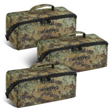 Bolsa de ferramentas WORKPRO com zper 10 """" Utilitrio de boca larga Bolsa de armazenamento de ferramentas para servios pesados ????Bolsa de fe