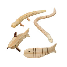 Crafters Square Dreven kroutc se zvrtka na malovn a hran: Had Salamander ralok a ryba (4 zvrata)